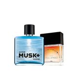 Avon Musk Marine Erkek Parfüm 75 ml ve Full Speed Erkek Parfüm 30 ml 2'li Paket