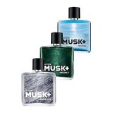 Avon Musk Marine Musk Instinct ve Musk Mineralis Erkek Parfüm Paketi
