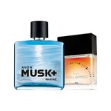Avon Musk Marine ve Full Speed Erkek Parfüm Seti