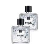 Avon Musk Rain EDT 2x75 ml Erkek Parfüm
