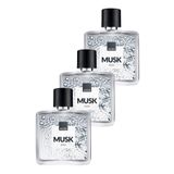 Avon Musk Rain EDT 3x75 ml Erkek Parfüm