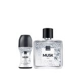 AVON Musk Rain Erkek Parfüm ve Rollon Paketi