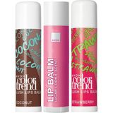 Avon Nemlendiricili Dudak Balm Paketi Hindistan Cevizi Çilek Ve Kurabiye Kokulu Üçlü Set