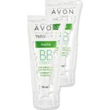 Avon Nutra Effects Matte 5-In-1 Bb Krem - Medium Ikili Set - Renkli