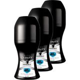 Avon Onduty Invisible Erkek Rollon 50 ml 48 Saat Koruma Sağlayan Üçlü Set