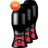 Avon Onduty Max Protection Erkek Roll On 72 Saat Etkili Ter Koku Önleyici 50 ml 3'lü Paket