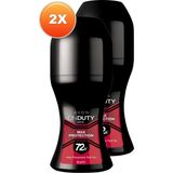 Avon Onduty Max Protection Erkek Rollon 50 ml İkili Set 72 Saat Etkili Koruma