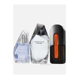 AVON Perceive 100ml Erkek Parfüm , Perceive EDP 50 ml Kadın Parfüm ve Fullspeed Erkek EDT 75 ml 3 lü Set