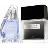 Avon Perceive 50 ml Bayan Edp+Avon Elite Gentleman 30 ml Erkek Edt