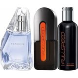 Avon Perceive 50 ml Bayan Edp+Avon Fullspeed 75 ml Erkek EDT+100 ml After Shave