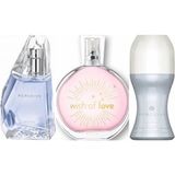 Avon Perceive 50 ml Edp+Rolon+Wish Of Love Bayan Set