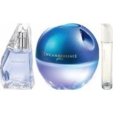 Avon Perceive 50 ml Kadın Edp+Avon Incandessence Glow 50 ml Kadın Edp+Avon Purblanca 50 ml Kadın Edt