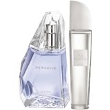 Avon Perceive Erkek Parfümü + Pur Blanca Kadın Parfümü
