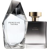 Avon Perceive ve Alpha Erkek Parfüm Paketi