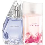 Avon Perceive ve Soft Musk Kadın Parfüm Seti 100 ml Günlük Kullanım
