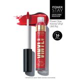 AVON Power Stay Kremsi Vinyl Likit Ruj - Resilient Red