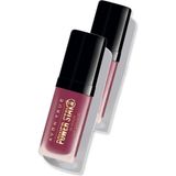 Avon Power Stay Likit Ruj 6ml - In Charge Mauve Ikili Set - Renkli