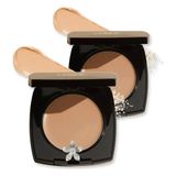 Avon Power Stay Pata Krem Fondöten SPF20 - 430N Deep Tan Ikili Set - Renkli