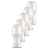 Avon Pur Blanca Antiperspirant 5x50 ml Roll-On Deodorant