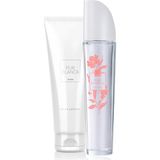 Avon Pur Blanca Petal Kadın Parfüm 50 ml EDT ve Vücut Losyonu Çiçeksi Koku ile Kadınlar İçin
