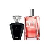 AVON Rare Onyx Edp 50 ml Kadın Parfüm ve Individual Blue Strong Edt 100 ml Erkek Parfüm Paketi
