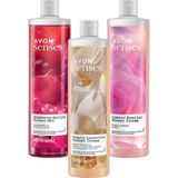 Avon Şeftali Vanilya Gül Amber Frambuaz ve Frenk Üzümü Kokulu Duş Jeli 500 ml Etkili Temizlik