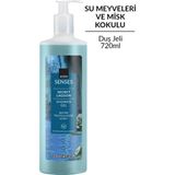 Avon Senses Nemlendirici Duş Jeli Su Meyveleri ve Musk Kokusu 720 ml Tüm Cilt Tipleri İçin