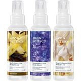 Avon Senses Vücut Spreyi Paketi Soft Vanilla ve Lavender Calm 3×100 ml Unisex Koku