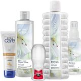 Avon Senses White Lily Zambak Kokulu Nemlendirici ve Ferahlatıcı Banyo Seti, 975 ml – El Kremi, Roll-on, Duş Jeli, Vücut Spreyi, Köpük - 250 ml