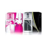 Avon Simply Because Kadın ve Erkek EDT Parfüm Seti Beyaz Renkli Aromatik Koku - 50 ml