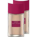 Avon Soft Musk Delice Velvet Berries Edp 50 ml Kadın Parfüm Set 45620454001