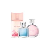 Avon Soft Musk & Wish Of Love & Perceive Uclu Kadin Parfum Seti