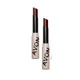 Avon Tinted Lip Balm Renkli Dudak Balmi Plum 2 Li Set