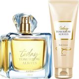 Avon Tta Today Kadın Parfüm ve Vücut Losyonu Paketi 100 ml EDP Hediyelik Seti