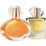 Avon TTA Today & TTA Tomorrow Kadın EDP Parfüm Seti 2×50 ml – Çiçeksi ve Odunsu Notalar, Şık Hediyelik Kutu