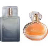 Avon Tta Tomorrow Kadin Parfum Edp 50 Ml + Tta Today Erkek Parfum Edt 75 Ml-(2'Li Set)