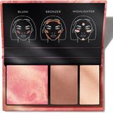 Avon Ultra Colour 3'ü 1 Arada Yüz Paleti Sun Kissed 15 g Allık Bronzlaştırıcı ve Aydınlatıcı