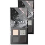 Avon Ultra Colour Göz Farı Paleti - Silver Ikili Set - Renkli