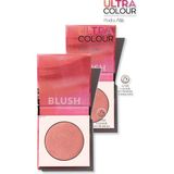 Avon Ultra Colour Sıkıştırılmış Pudra Allık - Petal Pink Ikili Set - Renkli