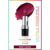 Avon Ultra Shimmer Ruj - Rosy Lumos Renkli Parlak Formül ile 12 Çarpıcı Renk Seçeneği