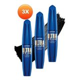 Avon Ultra Volume Maskara Blackest Black 3'lü Set