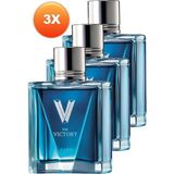 Avon V for Victory EDT 3x75 ml Erkek Parfüm