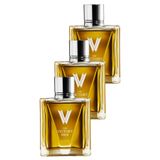 Avon V for Victory Gold EDT 75 ml 3'lü Erkek Parfüm
