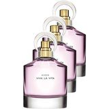 Avon Viva La Vita Kadın Parfüm EDP 50 ml Akdeniz Esintisi Cinsiyet: Kadın Üçlü Set