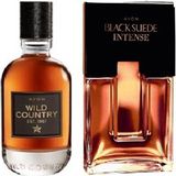 Avon Wild Country Edt -75ML Black Suede Intense Erkek Parfüm Edt 75 ml Ikili Set
