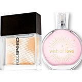 Avon Wish Of Love 50 ml Bayan Edp+Avon Fullspeed 30 ml Erkek Edt