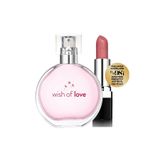Avon Wish Of Love 50 ml EDT Kadın Parfüm + Avon True Perfectly Mat Ruj