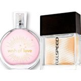Avon Wish Of Love 50 Ml Kadın Edt+ Fullspeed 30 Ml Erkek Edt