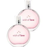 Avon Wish Of Love Kadın EDT 50 ml Meyvemsi Çiçeksi Koku 2'li Parfüm Seti