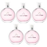 Avon Wish Of Love Kadın Parfüm Beşli Set 50ML Aromatik Koku ile Şık Hediye Seçeneği